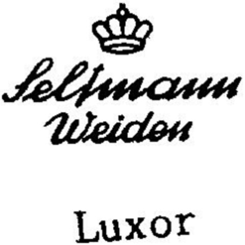 Seltmann Weiden Luxor Logo (DPMA, 27.01.1995)