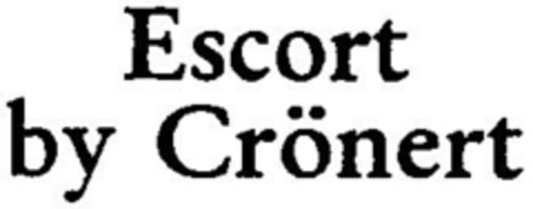 Escort by Crönert Logo (DPMA, 03.04.1995)