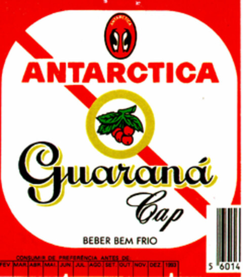 ANTARCTICA Guaraná Logo (DPMA, 17.08.1995)