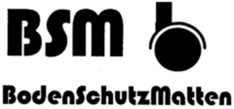 BSm BodenSchutzMatten Logo (DPMA, 19.12.1995)