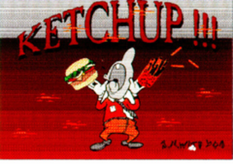 KETCHUP!!! Logo (DPMA, 07.11.1995)