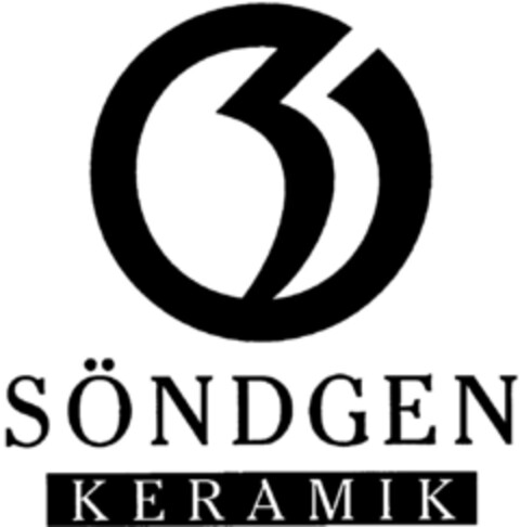 SÖNDGEN KERAMIK Logo (DPMA, 23.12.1995)