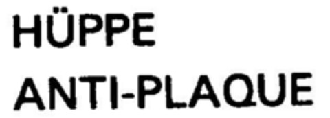 HÜPPE ANTI-PLAQUE Logo (DPMA, 11.12.1997)