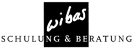 wibas SCHULUNG & BERATUNG Logo (DPMA, 19.03.1998)