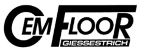 CEM FLOOR GIESSESTRICH Logo (DPMA, 06.08.1998)