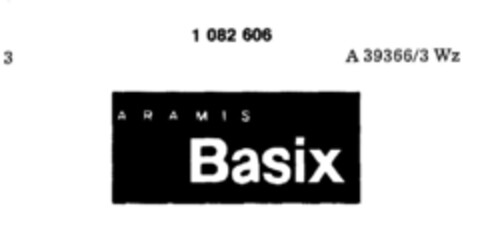 ARAMIS Basix Logo (DPMA, 12/20/1984)