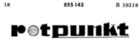 rotpunkt Logo (DPMA, 03.11.1967)