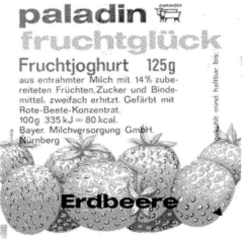 paladin fruchtglück Logo (DPMA, 07/02/1977)