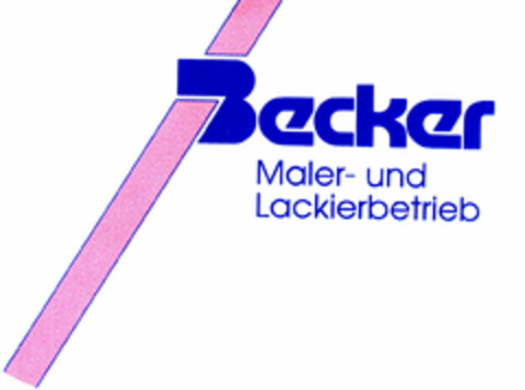 Becker Maler- und Lackierbetrieb Logo (DPMA, 12.11.1991)