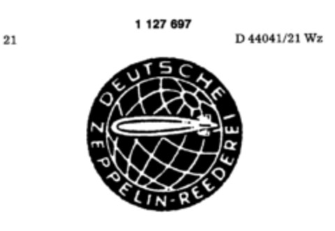 DEUTSCHE ZEPPELIN-REEDEREI Logo (DPMA, 28.11.1987)