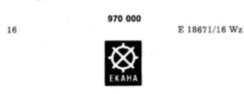 EKAHA Logo (DPMA, 12.05.1976)