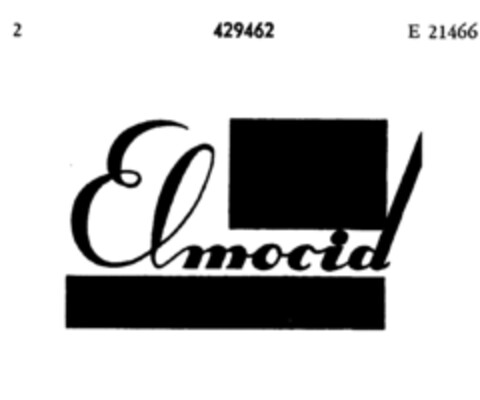 Elmocid Logo (DPMA, 07.09.1929)