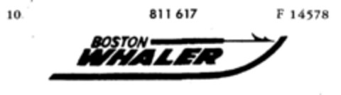 BOSTON WHALER Logo (DPMA, 30.01.1964)