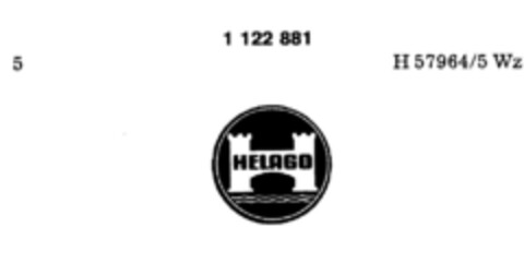 HELAGO Logo (DPMA, 25.06.1987)