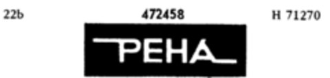 PEHA Logo (DPMA, 23.02.1934)