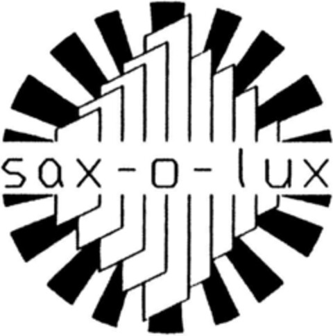 sax-o-lux Logo (DPMA, 02/04/1993)