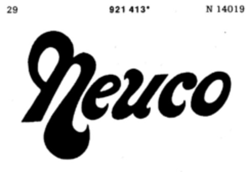 neuco Logo (DPMA, 27.03.1974)