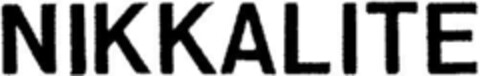 NIKKALITE Logo (DPMA, 06/09/1992)