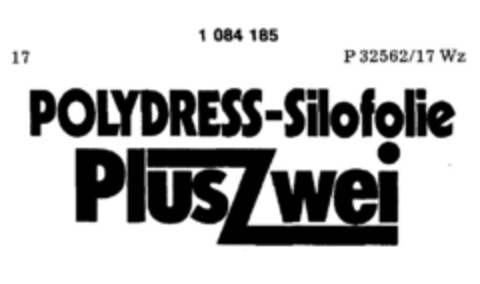 POLYDRESS-Silofolie Plus Zwei Logo (DPMA, 27.03.1985)