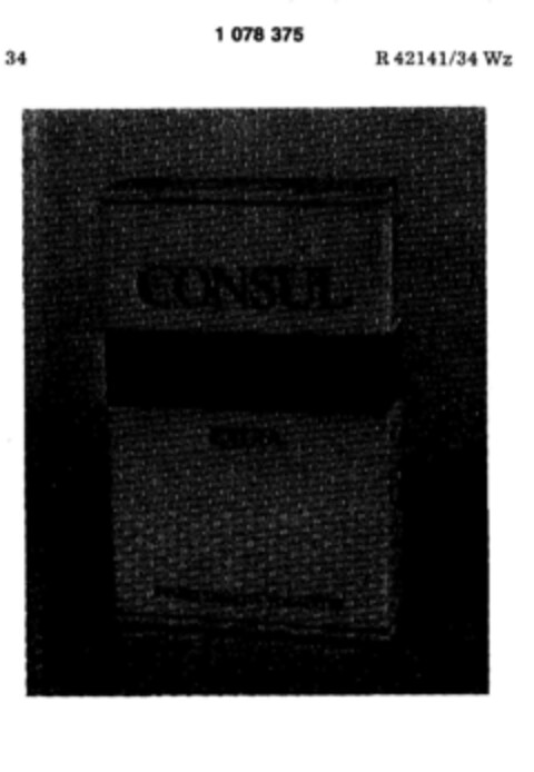 CONSUL EXTRA Logo (DPMA, 07/06/1984)