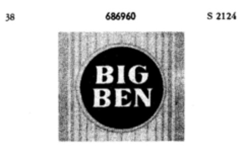 BIG BEN Logo (DPMA, 30.01.1952)