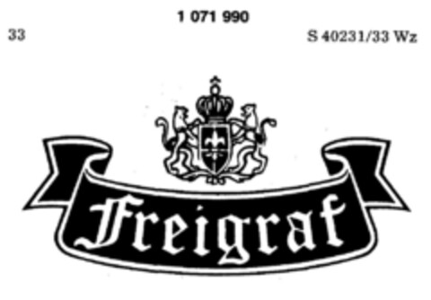 Freigraf Logo (DPMA, 28.03.1984)