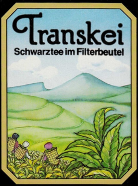 Transkei Schwarztee im Filterbeutel Logo (DPMA, 26.10.1988)