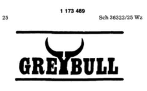 GREYBULL Logo (DPMA, 06/01/1990)