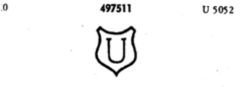 U Logo (DPMA, 22.07.1937)