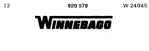 WINNEBAGO Logo (DPMA, 24.04.1973)