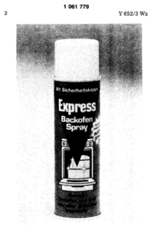 YANKEE EXPRESS Backofen Spray Logo (DPMA, 08/29/1983)