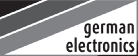 german electronics Logo (DPMA, 20.08.2012)