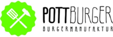 POTTBURGER BURGERMANUFAKTUR Logo (DPMA, 07.02.2014)