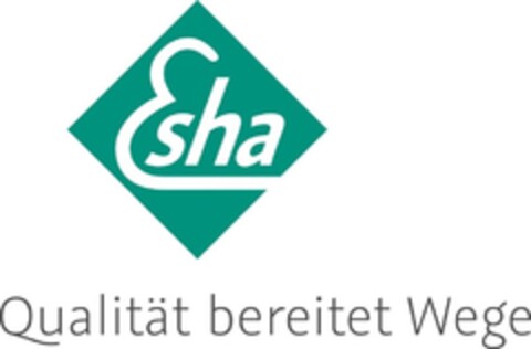 Esha Qualität bereitet Wege Logo (DPMA, 11.11.2014)