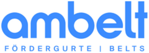 ambelt FÖRDERGURTE BELTS Logo (DPMA, 29.10.2024)
