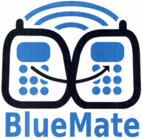 BlueMate Logo (DPMA, 11.10.2004)