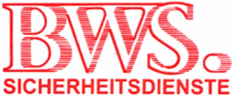 BWS. SICHERHEITSDIENSTE Logo (DPMA, 16.02.2006)