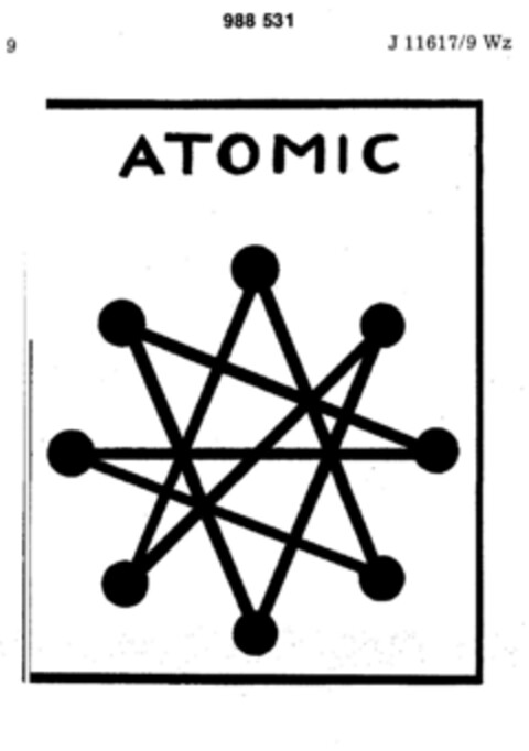 ATOMIC Logo (DPMA, 13.09.1974)