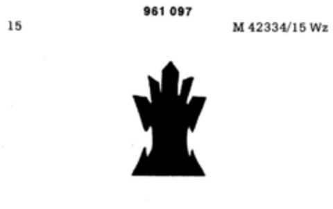 961097 Logo (DPMA, 29.10.1976)