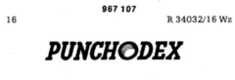 PUNCHODEX Logo (DPMA, 04/22/1977)