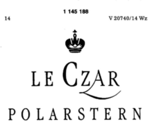 LE CZAR POLARSTERN Logo (DPMA, 28.04.1988)