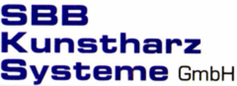 SBB Kunstharz Systeme GmbH Logo (DPMA, 22.09.2000)