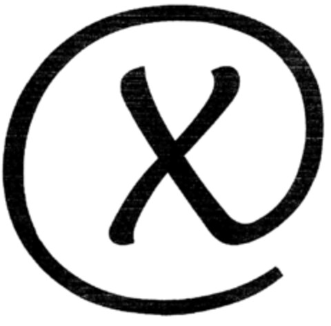 X Logo (DPMA, 12/29/2000)