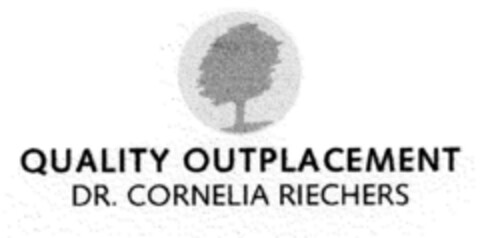 QUALITY OUTPLACEMENT Dr. CORNELIA RIECHERS Logo (DPMA, 16.05.2001)