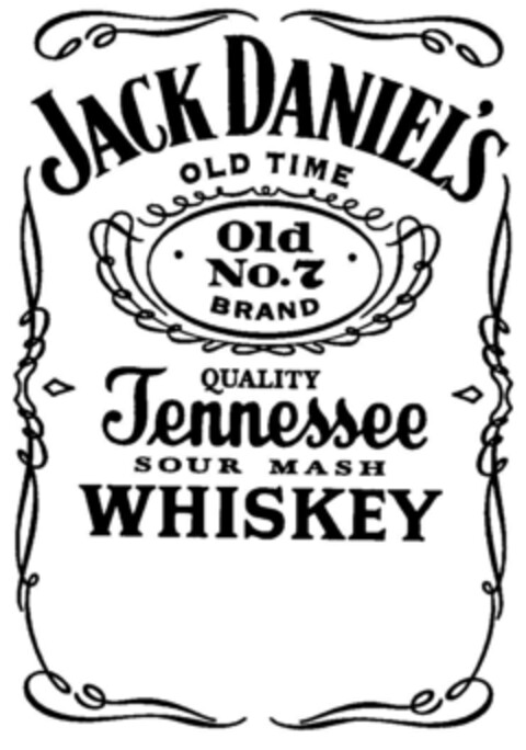 JACK DANIEL'S Tennessee WHISKEY Logo (DPMA, 19.06.2001)