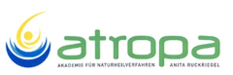 atropa AKADEMIE FÜR NATURHEILVERFAHREN ANITA RUCKRIEGEL Logo (DPMA, 07.10.2009)