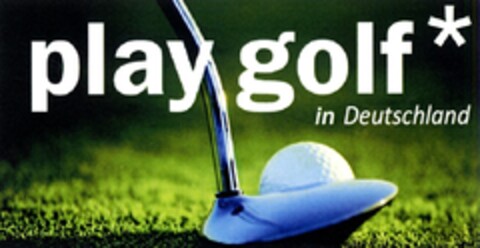 play golf in Deutschland Logo (DPMA, 29.07.2010)