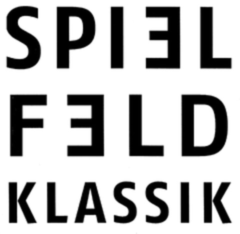 SPIELFELD KLASSIK Logo (DPMA, 02.09.2011)