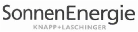 SonnenEnergie KNAPP+LASCHINGER Logo (DPMA, 17.01.2013)