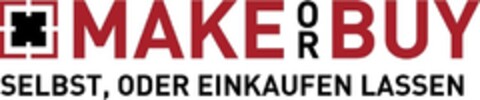 MAKE OR BUY Selbst, oder einkaufen lassen Logo (DPMA, 14.04.2015)